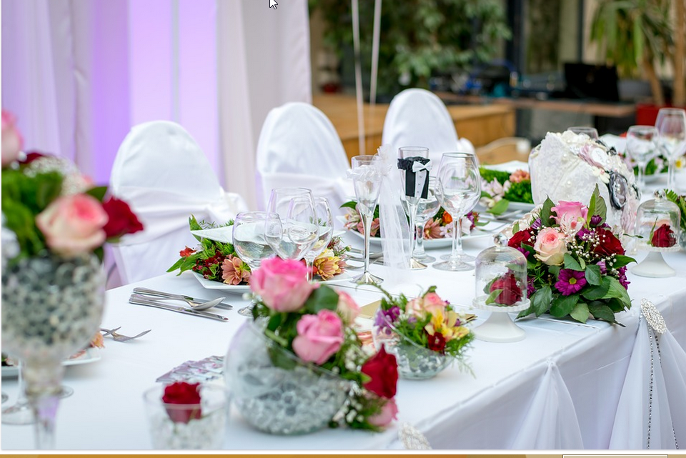 a party table setting